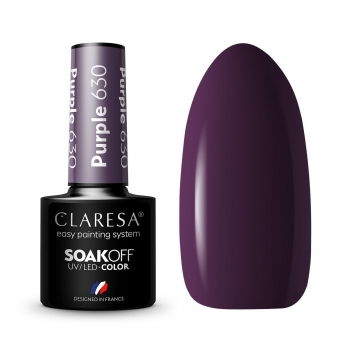 Claresa Lakier hybrydowy Purple 630 5g